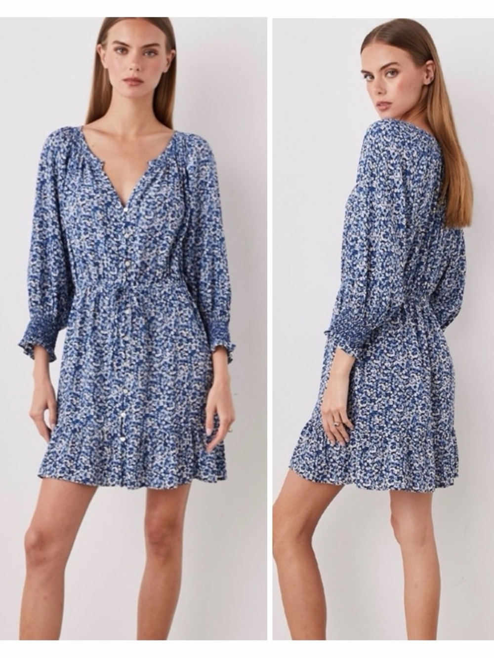 Rails Eliza Dress in Ice Chrysanthemum